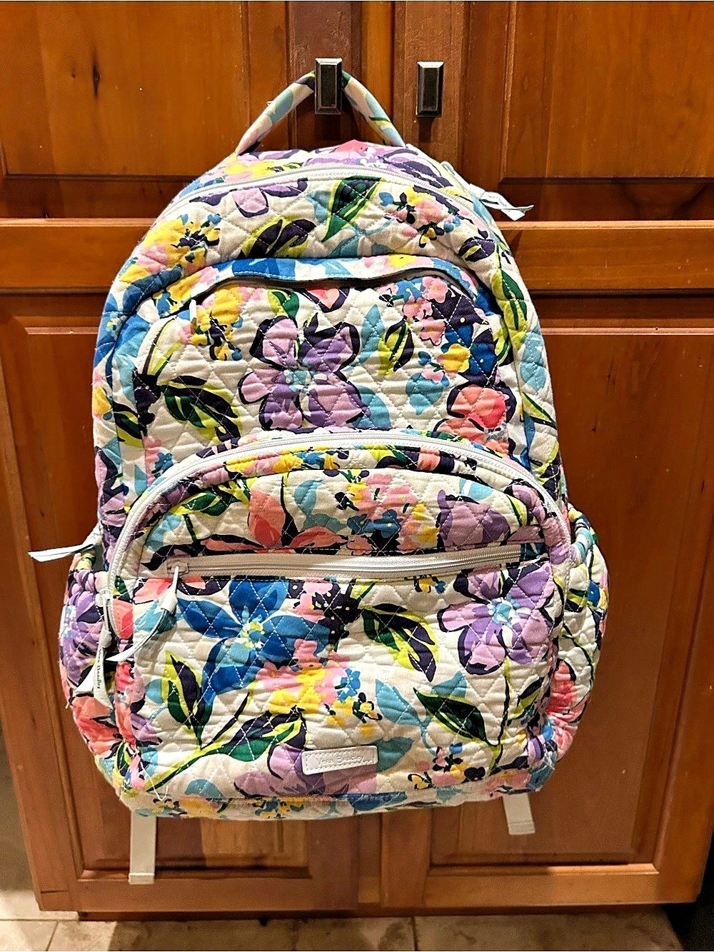 Vera Bradley Campus Backpack Floral Multicolor & Purple
